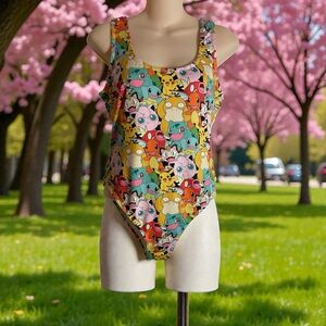 Pokemon Colorful Character Bodysuit
